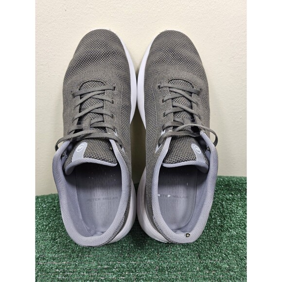 Peter Millar Glide v3 Men Shoes Olive Leaf Knit Athletic Training Casual Size 12 - Picture 5 of 13